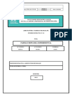 Farmacodinamia Experimental