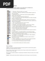 Panel de Herramientas