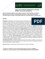 Avaliação Nutricional em Pacientes Submetidos À Cirurgia Bariátrica