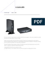 GXT RT Series 1-3 kVA UPS: User Manual