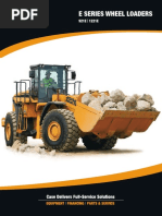 E Series Wheel Loaders