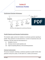 Lecture 15 Synchronous Machine