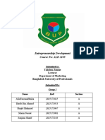 Entrepreneurship Development Case Study Group 3