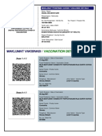 Maklumat Vaksinasi: Vaccination Details