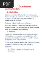 Technique de Communication