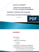 Chapter-2 Functional Planning of Buildings