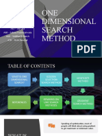 Ame-2 One-Dimensional-Search