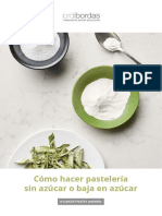 Como Hacer Pasteleria Sin Azucar Masterclass ESP