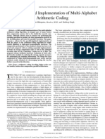 An FPGA-Based Implementation of Multi-Alphabet Arithmetic Coding