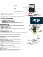 Parts of The Analog Multitester