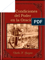 Charles H. Spurgeon Las Condiciones Del Poder en La Oración &