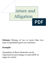 Mixture and Alligation-Final