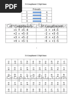 5 Compliment 2 Digit Sums