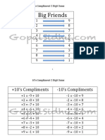 10 Compliment 2 Digit Sums