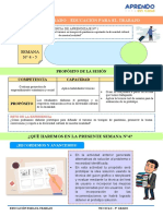 I EXPERIENCIA DE APRENDIZAJE - ACT 3 - 5° GRADO - SEM 4 y 5