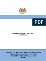 TR Nonavalent HPV Vaccine (Gardasil 9) 