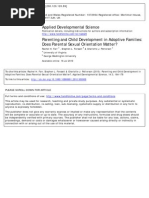 FARR ET AL Parenting and Child Development in Adoptive Families Does Parental Sexual Orientation Matter