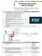 Ergonomics Self Assessment