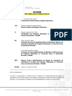 Informe Técnico Laboaratorio de Fotometria