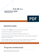 Declive de La Institucion Dubet