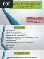 Pigmented Lesion of Oral Cavity