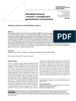 Determining Relationship Between Strategic Human R