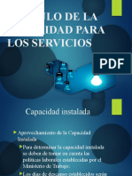 3.calculo de La Capacidad para Los Servicios