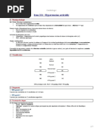 Item 221 Hypertension Artérielle (Cardiologie)