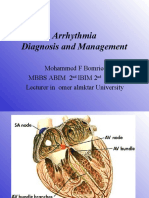 Vdocument in Arrhythmia Diagnosis and Management محمد امريض