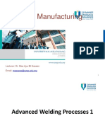 BTM4723 Adv Welding Process Fusion Welding