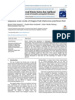 Bioplastic From Pectin of Dragon Fruit Hylocereus