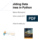 Building Data Pipelines in Python