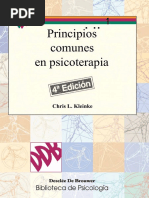 Principios Comunes en Psicoterapia Destacado