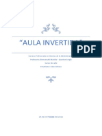 AULA INVERTIDA-Proyecto de Investigación