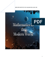 Mathematics in The Modern World