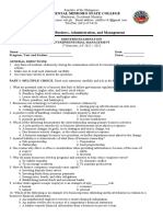 Entrepreneurial Management Midterm Exam 2022-2023