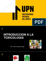 Sesión 4 - Toxicología