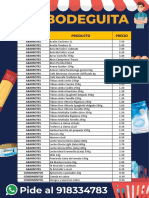 La Bodeguita - Lista de Productos