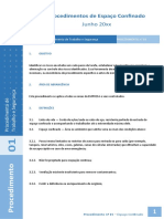 NR33 - Procedimento - Espaco Confinado Azul - 21 Jul 22