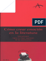 Carme, Font - Como Crear Emocion en La Literatura