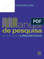 Manual de Pesquisa em Estudos Linguisticos - Vera Lucia Menezes de Oliveira (Vera Lucia Menezes de Oliveira)