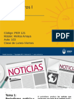 La Noticia, Caracteristicas de La Noticia, Estructura de La Noticia, Piramide Invertida ..... 1