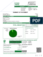 Summary of Statement: Botswana Telecommunications Corporation Limited