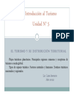 Clase 1 Distribucion Territorial Turismo 2022