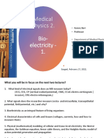 Lecture 2 - Bioelectricity-2