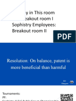 Resolution On Balance, Patent Is More Beneficial Than Harmful