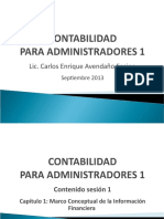 Contabilidad Admores 1 Sesion 1