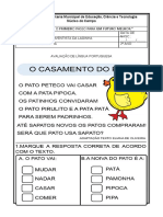 2° Avaliação Do Terceiro Bimestre 2º Ano