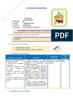 D4 A1 SESION Escribimos Una Noticia Sobre La Contaminación