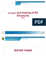 Design of Rectangular RC Tank